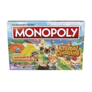 Monopoly Animal Crossing: New Horizons Edition board game by Hasbro Gaming